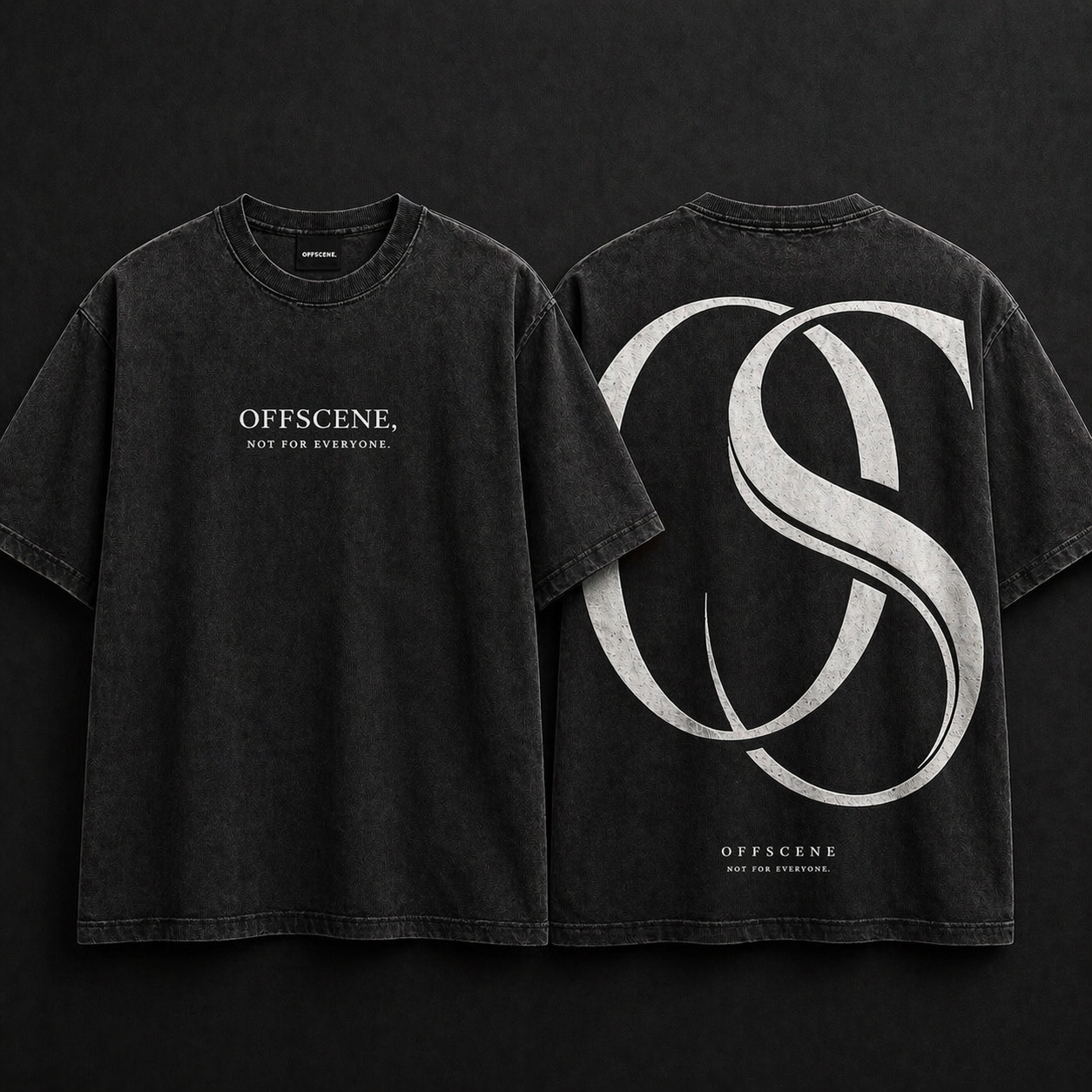Black Washed OffScene "OS" Not for everyone